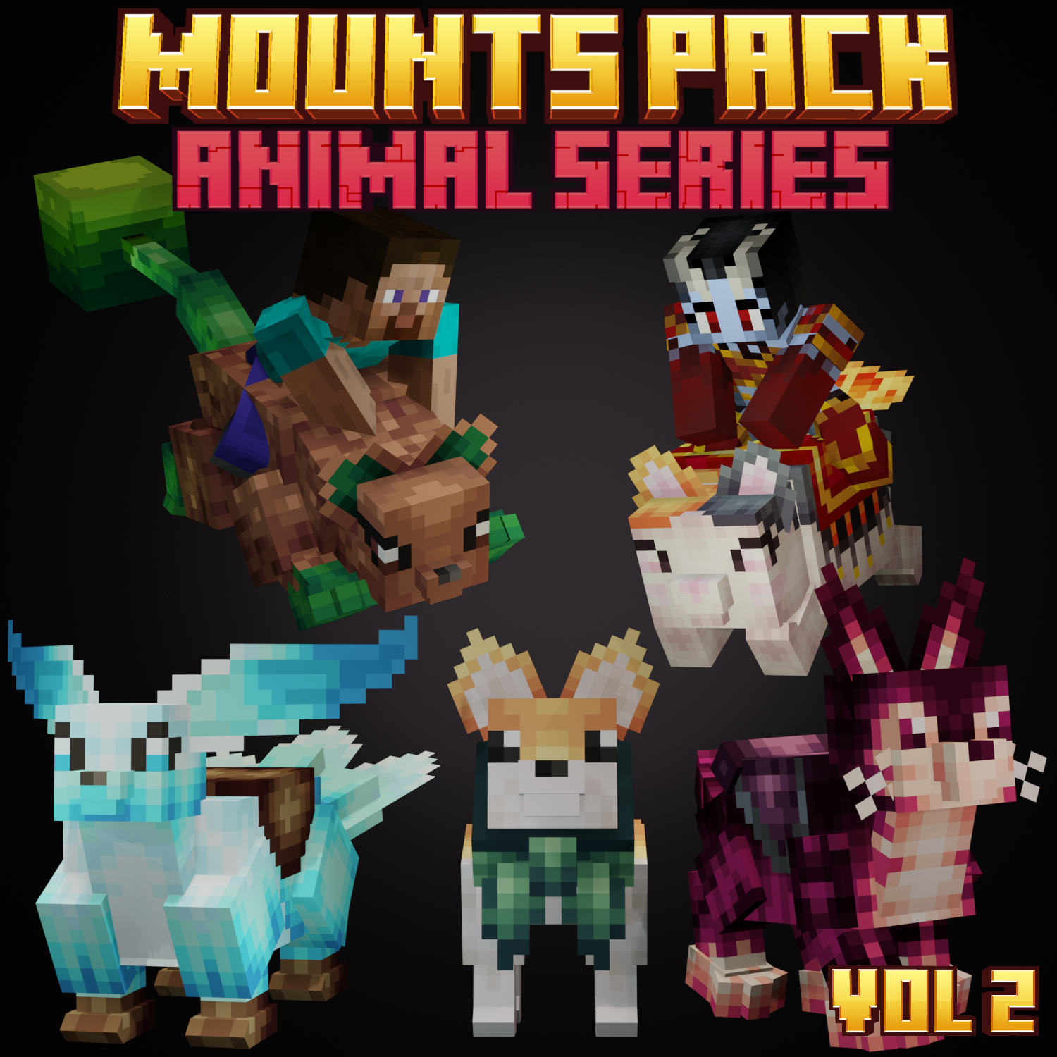 Mounts pack animal series vol.2 preview image
