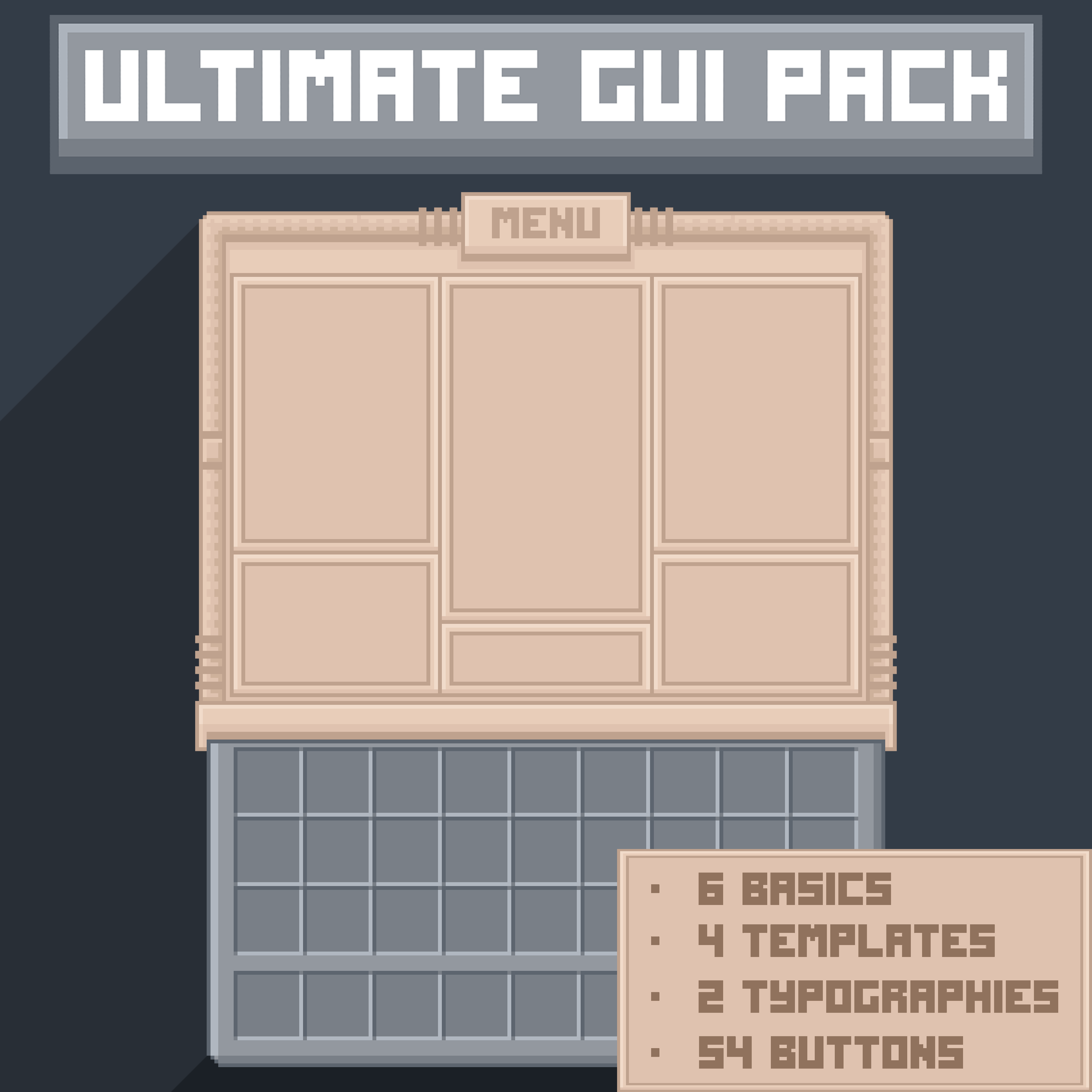 Ultimate GUI - Cream Pack preview image
