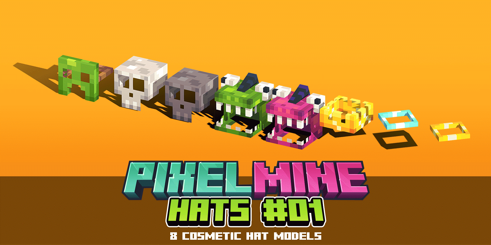 PixelMine | Cosmetic Hat Models 1 preview image