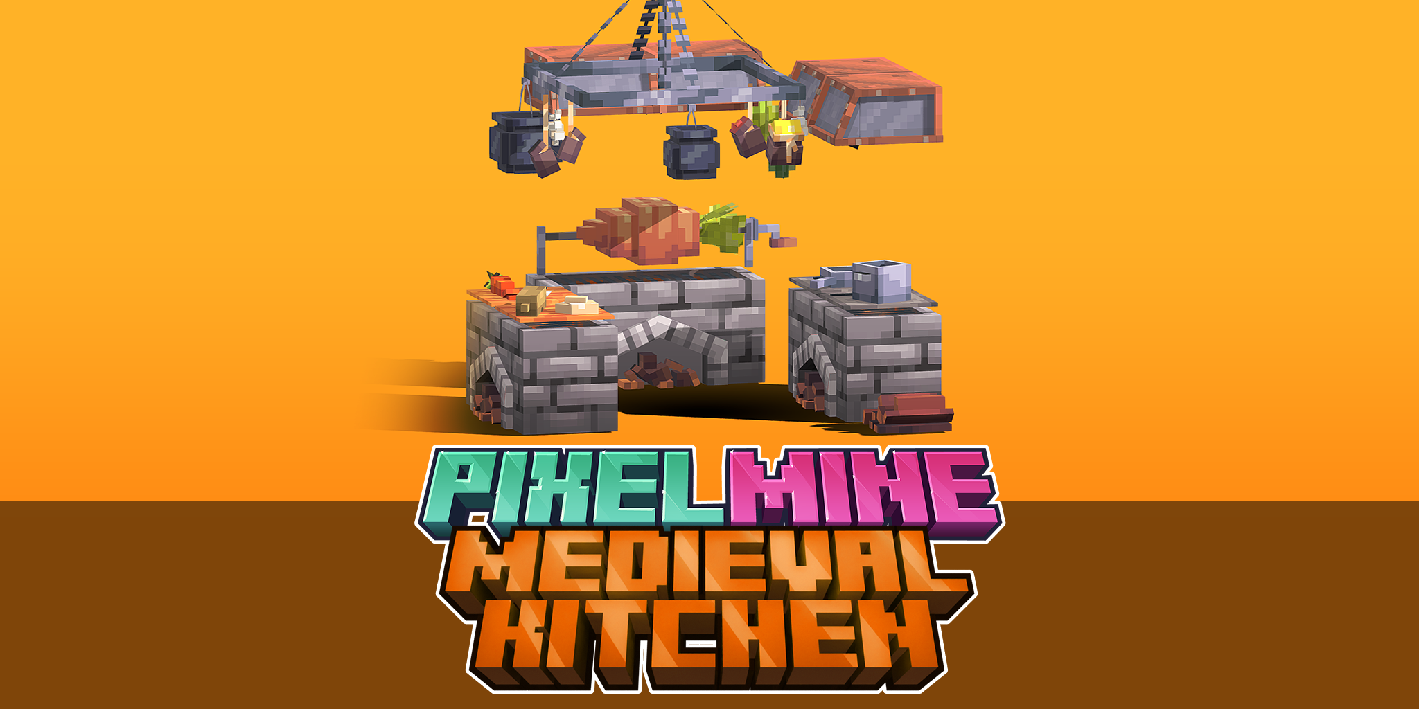 PixelMine | Medieval Kitchen Models preview image