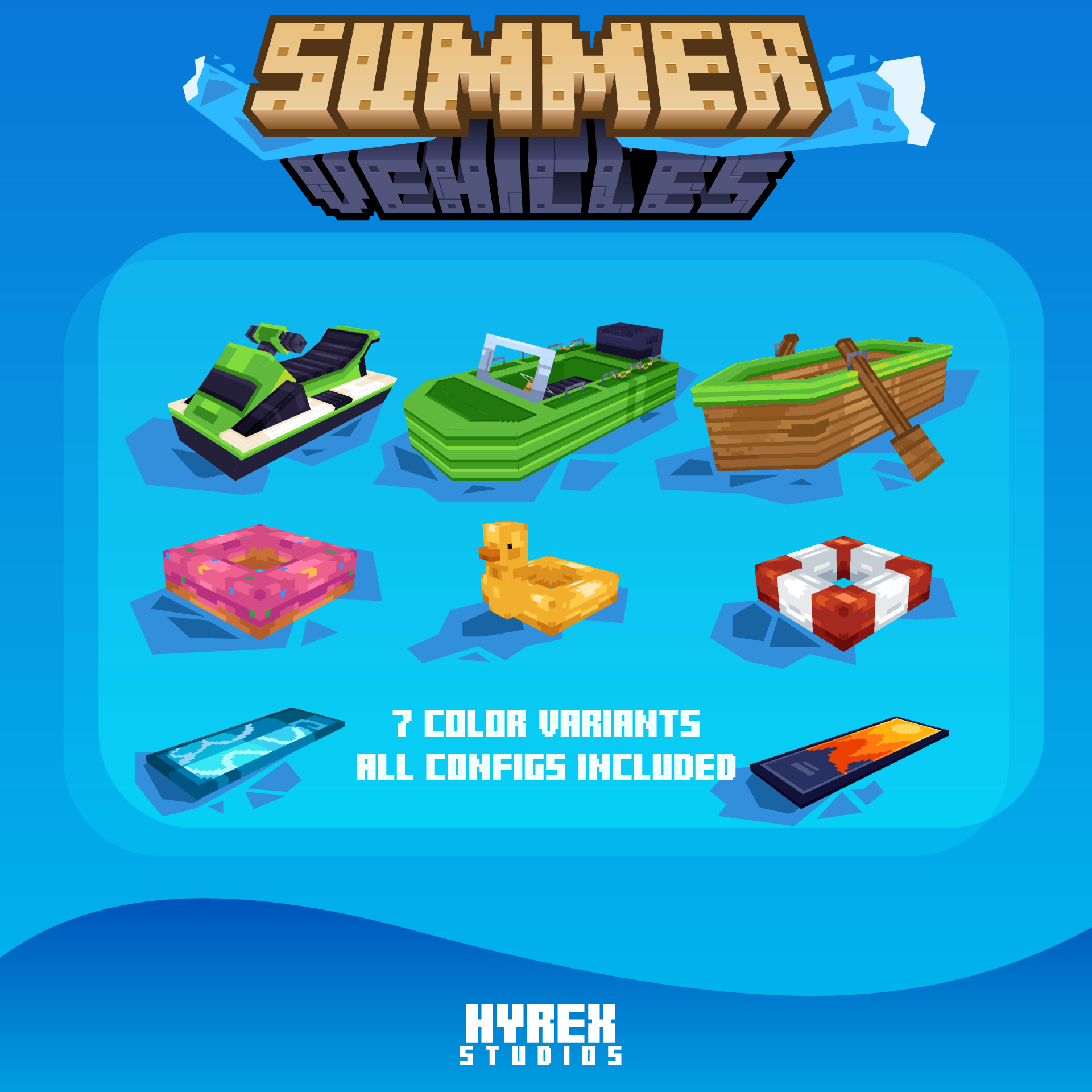 SUMMER VEHICLES ⛱ | Vehicles Pack 1 preview image