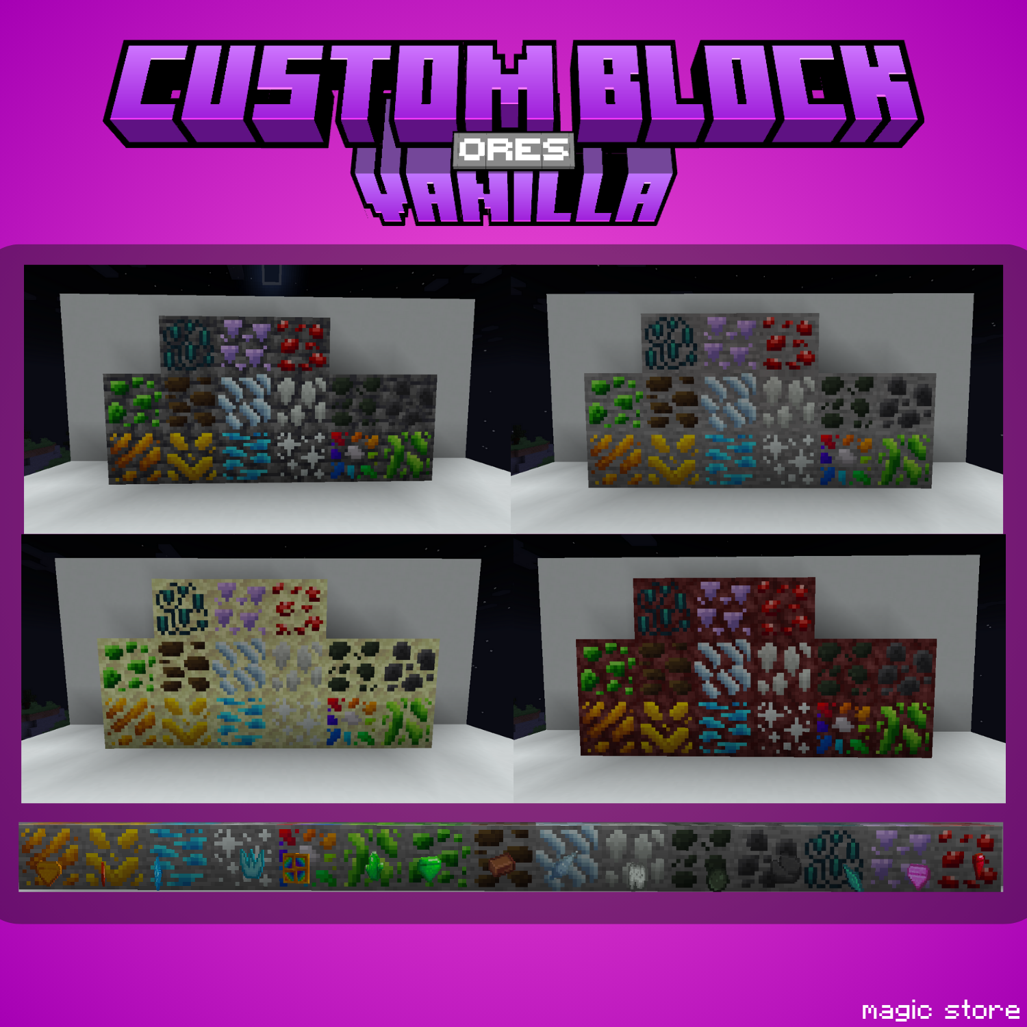 Custom Blocks - Ores preview image