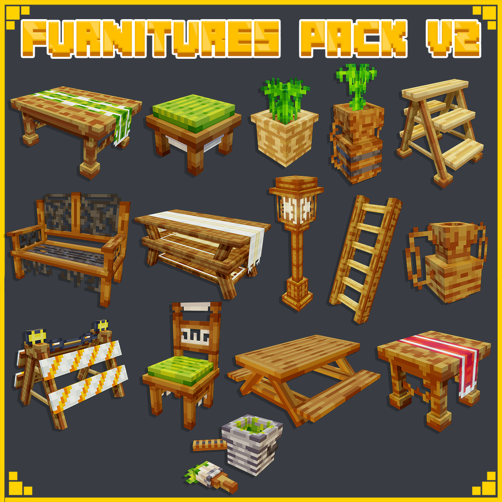 Furnitures Pack 2 preview image