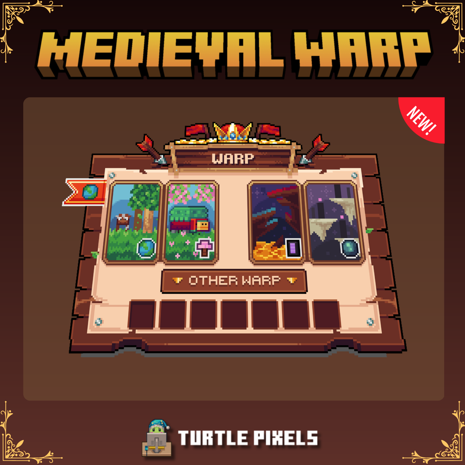 Medieval Warp GUI preview image