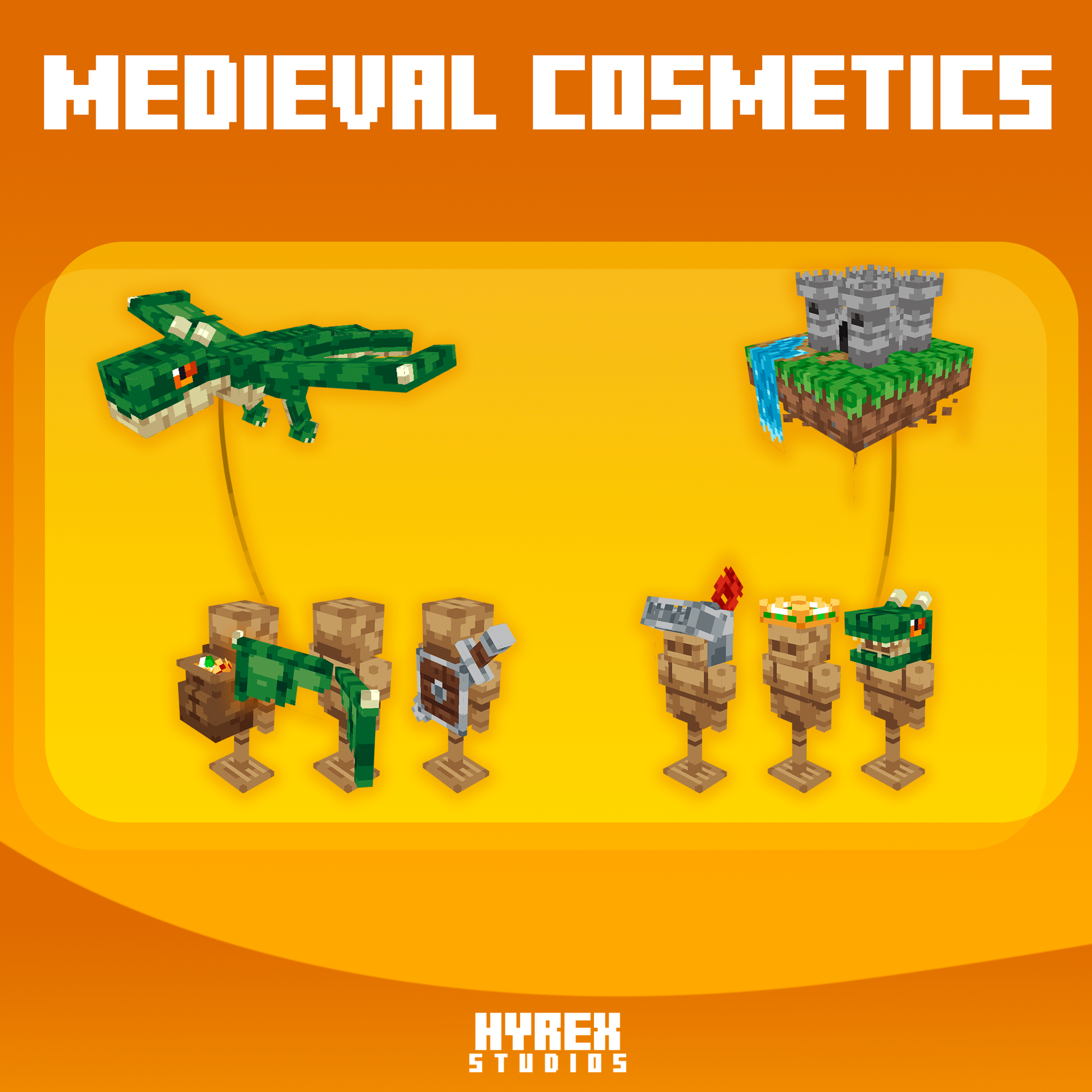 MEDIEVAL COSMETICS 🐉 | Cosmetic Pack 1 preview image
