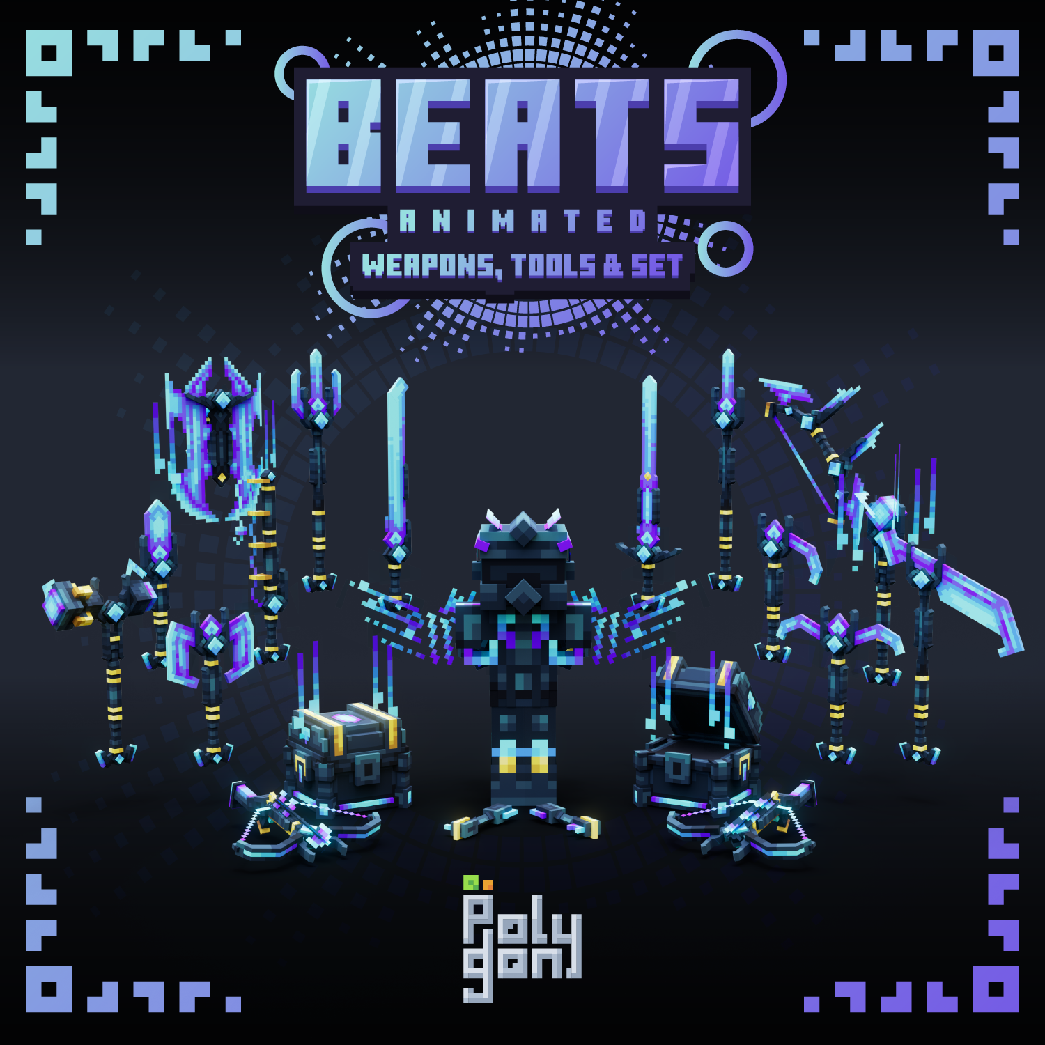 Beats Animated Weapons & Tools Set preview image