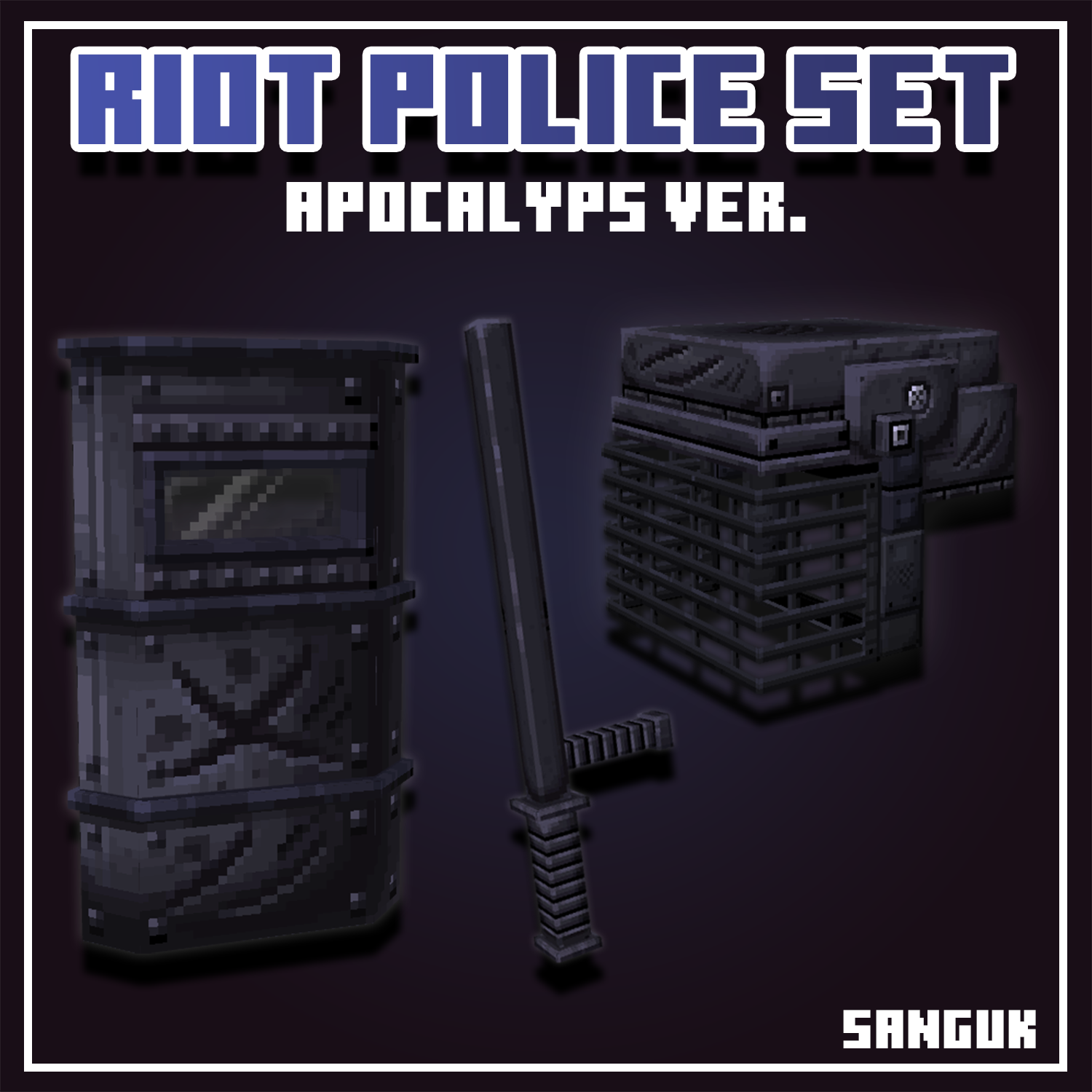 Riot Police Set ( Apocalyptic Ver. ) preview image