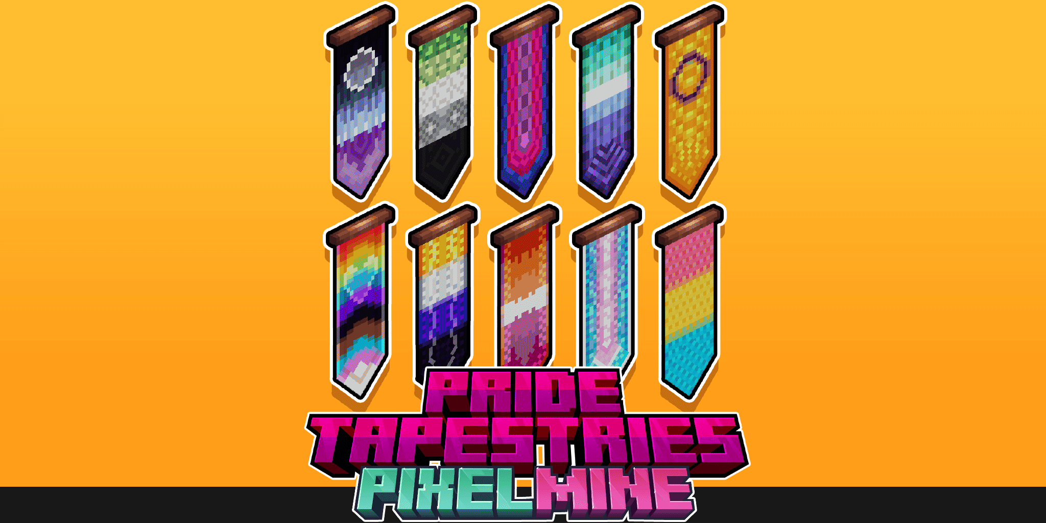 PixelMine | Pride Tapestry Models preview image