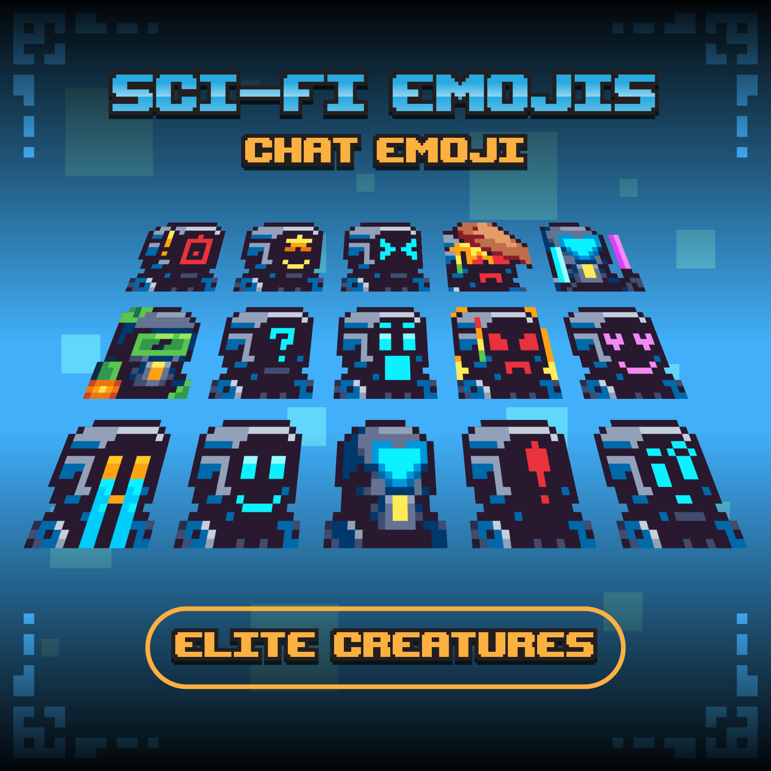 Sci fi Emojis preview image