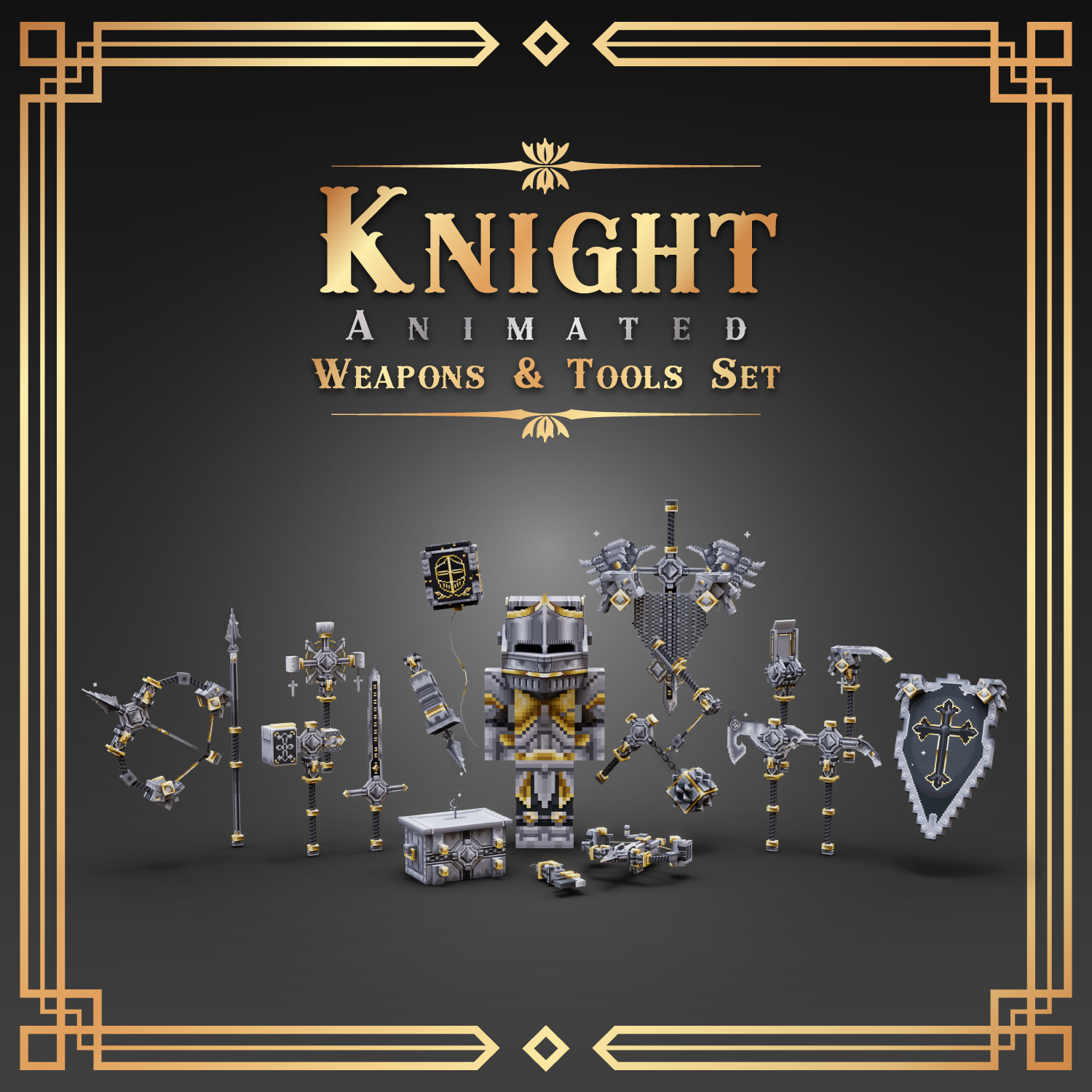 Knight Animated Weapon Set Volume 1 preview image