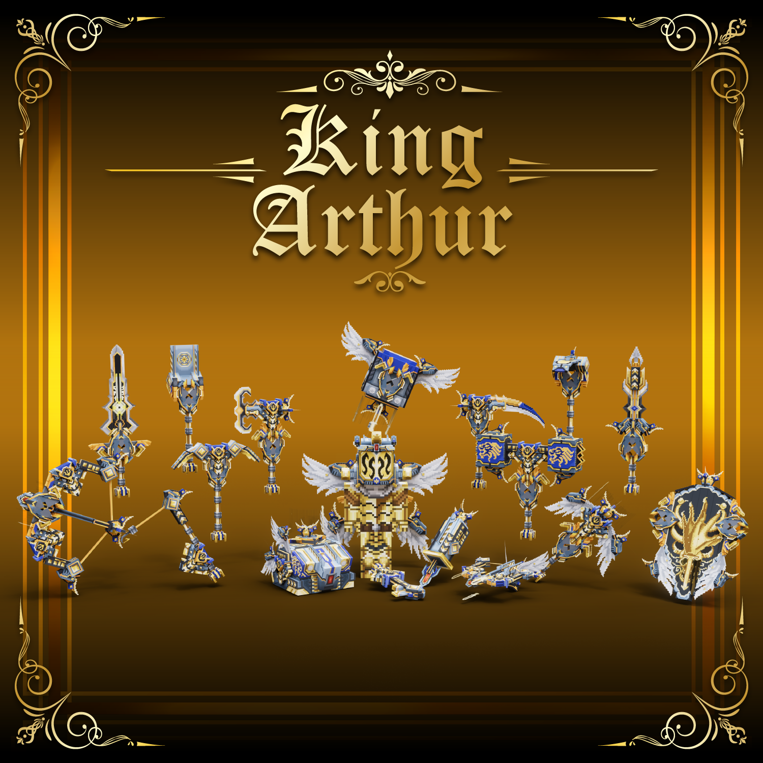 King Arthur Animated Weapon Set Volume 1 preview image