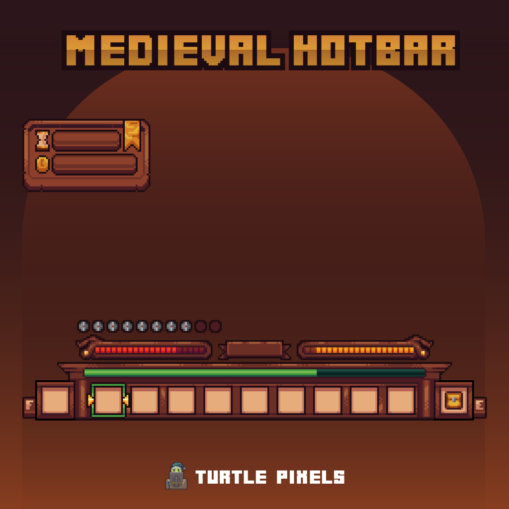 Medieval Hotbar preview image