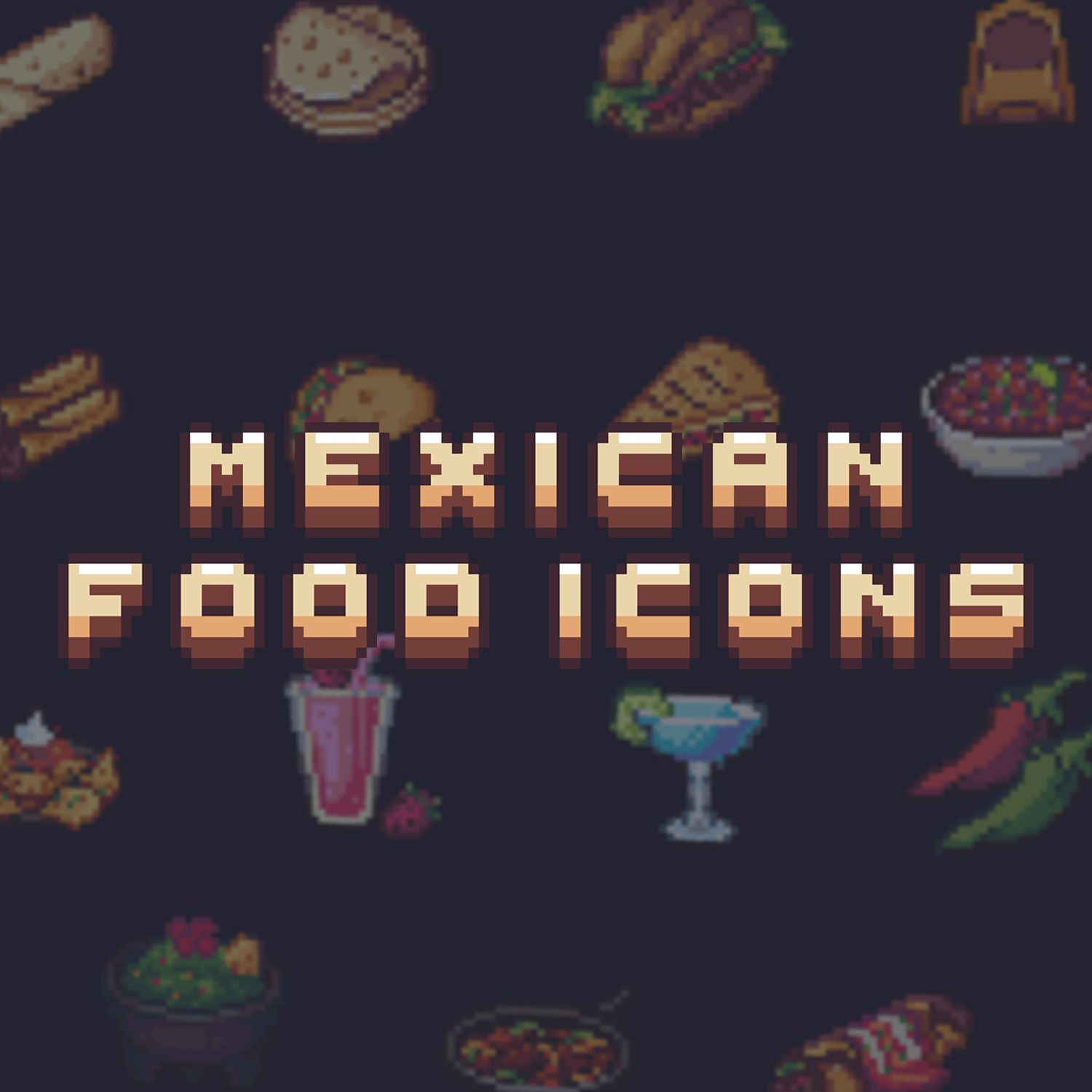 Mexican Food Icons preview image