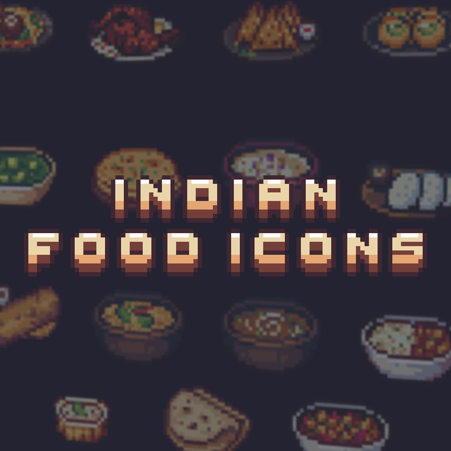 Indian Food Icons preview image