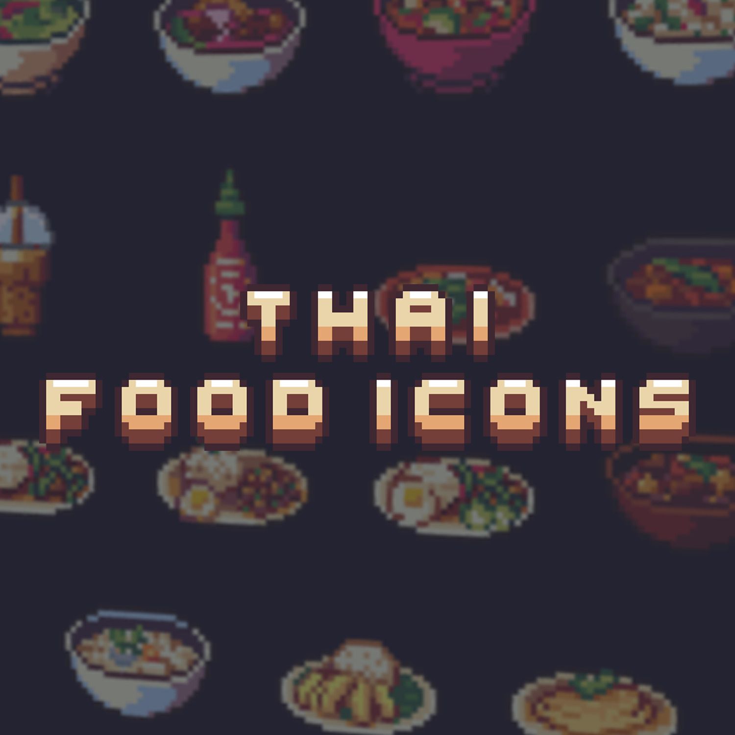 Thai Food Icons preview image