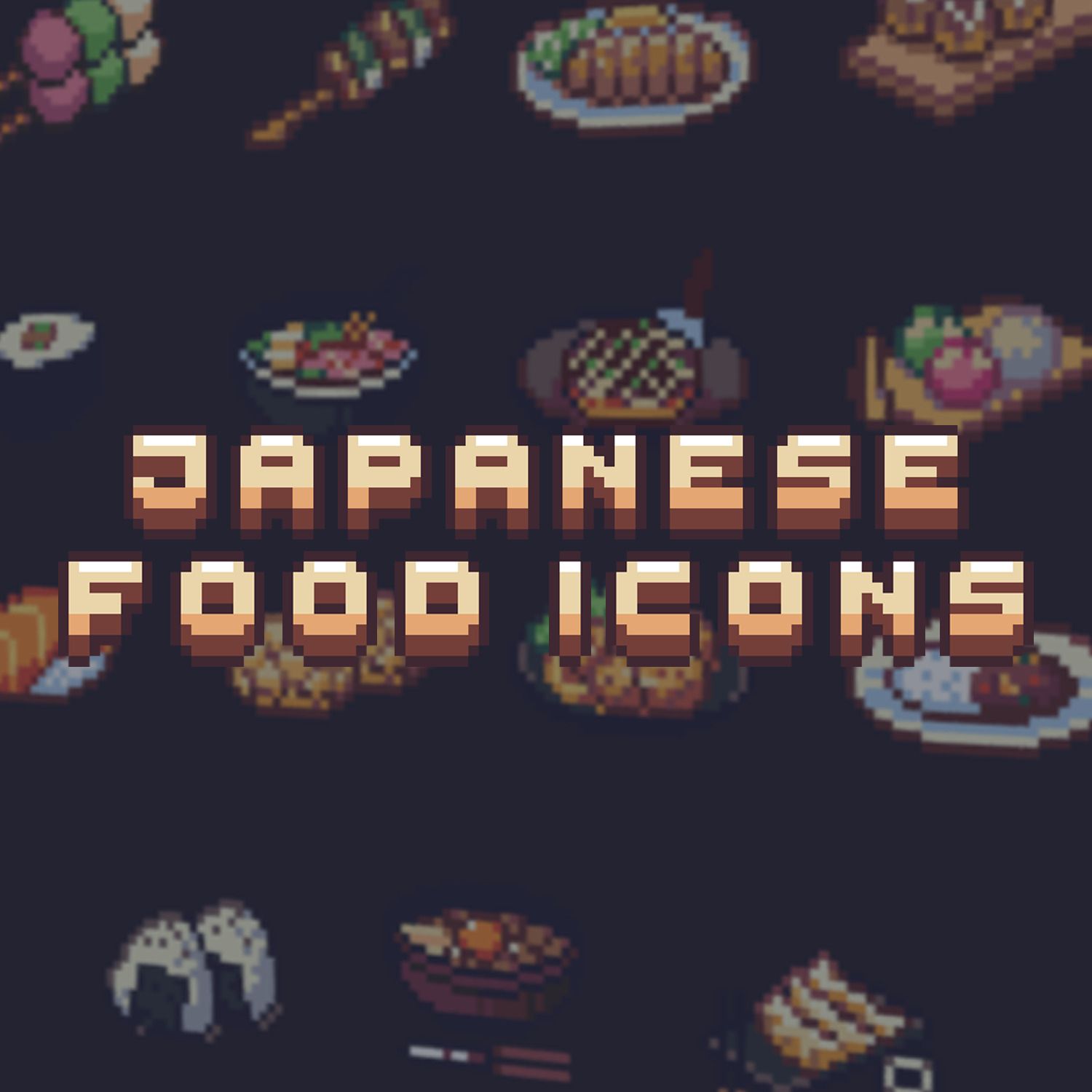 Japanese Food Icons preview image