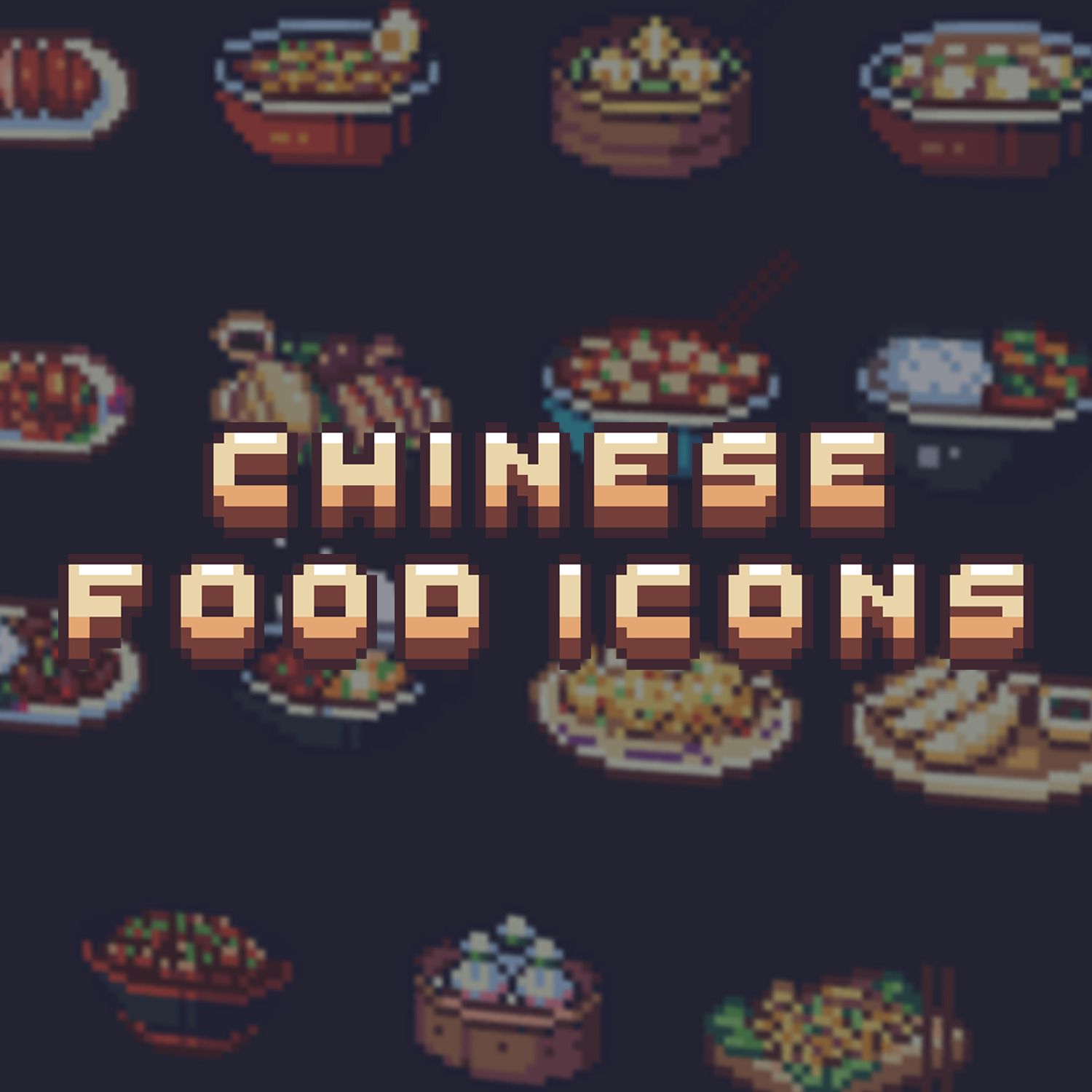 Chinese Food Icons preview image