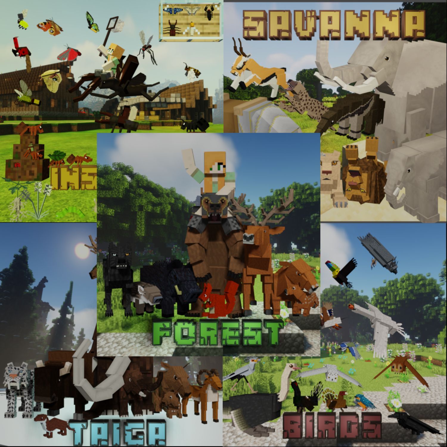 Full Land Animals Bundle preview image