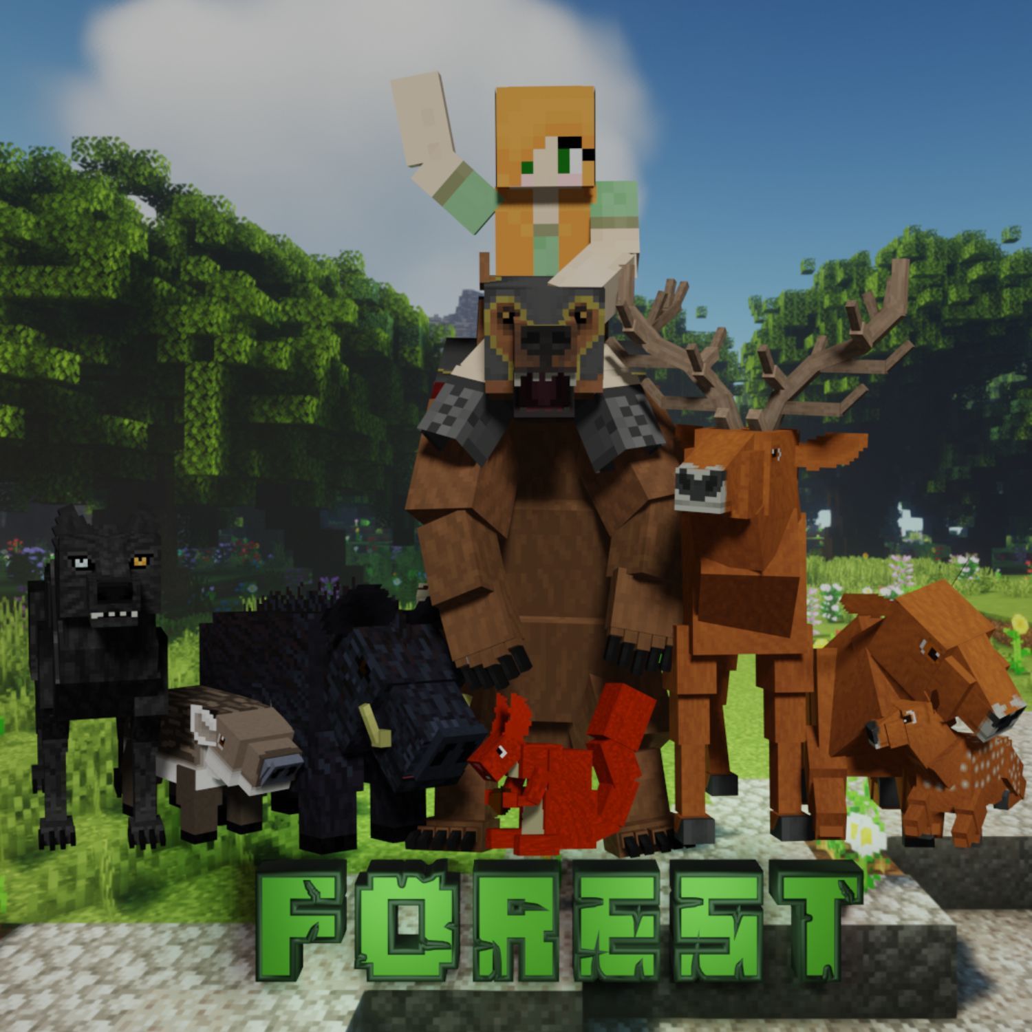 Forest Animal Pack (Mount and Pets included) preview image