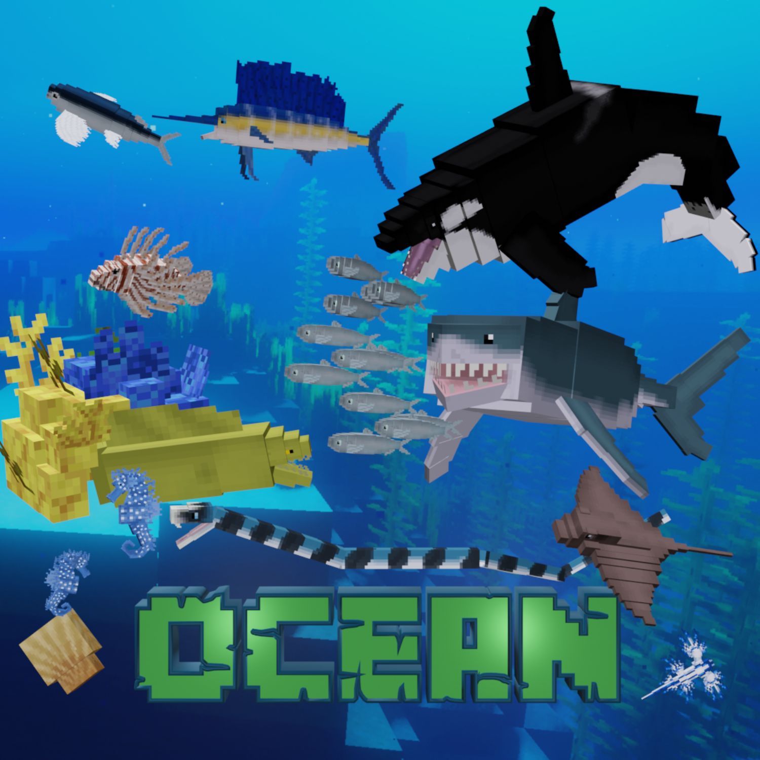 Ocean Animals Pack preview image