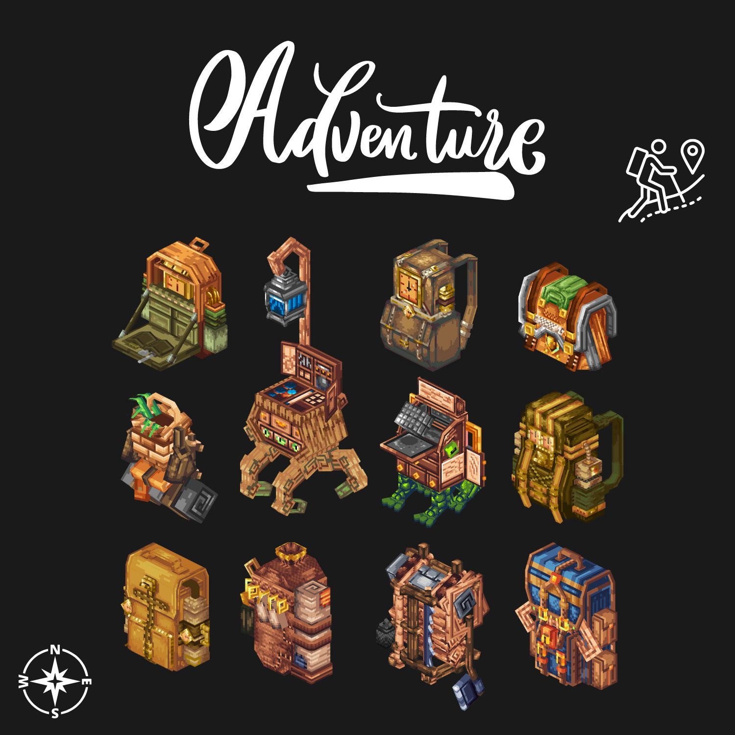 Adventure Backpack Cosmetic Set preview image
