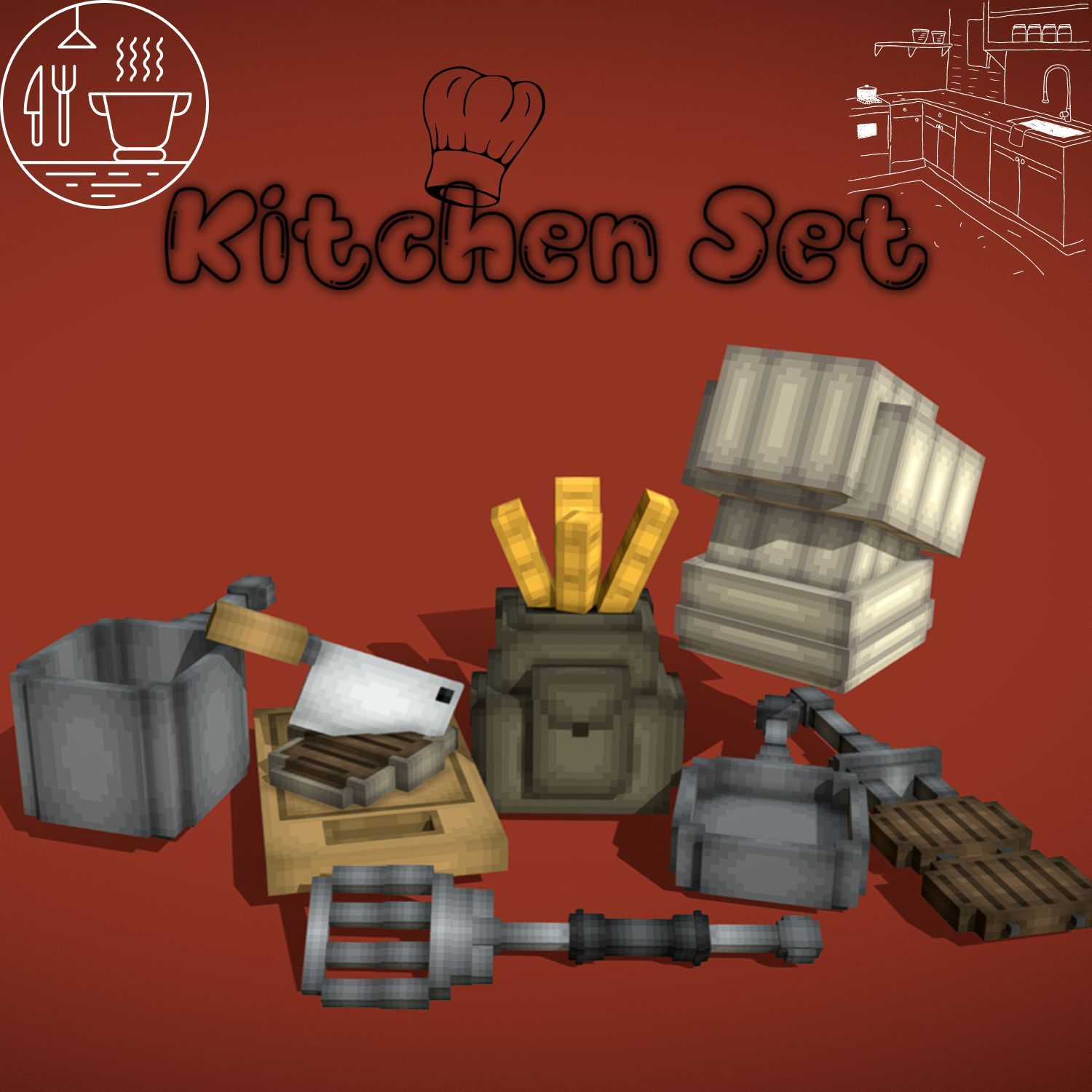 Kitchen Cosmetics Set preview image
