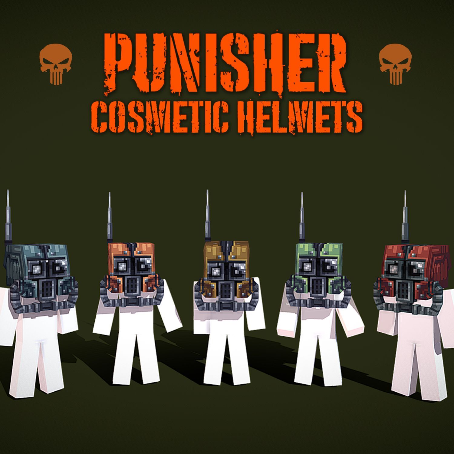 Punisher Helmets Pack preview image