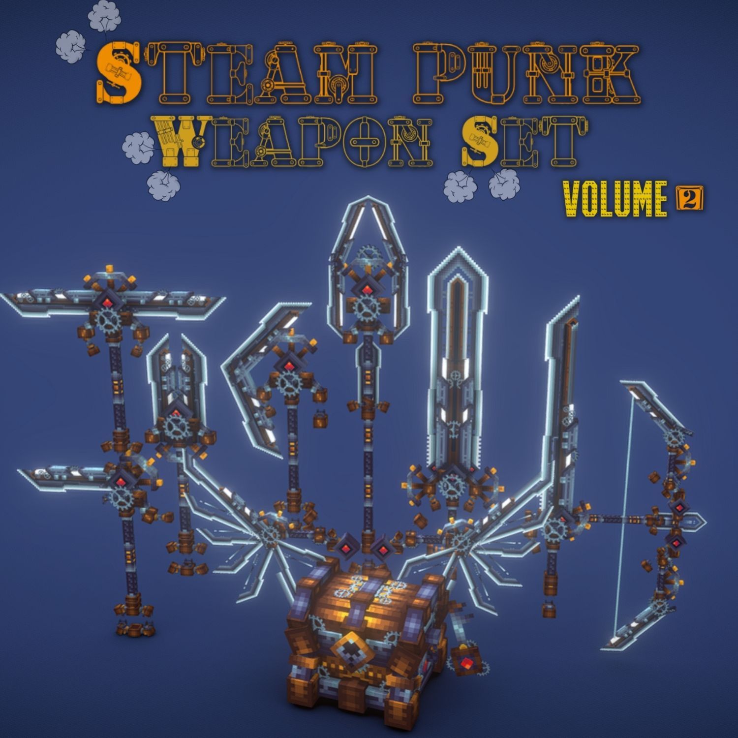 Steampunk Animated Weapon Set Volume 2 preview image