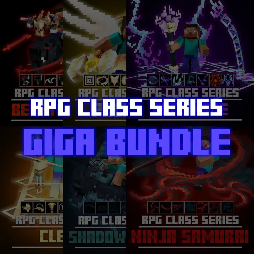 Rpg class series hyper bundle mcmodels