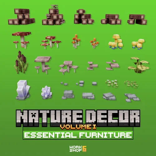 Nature Decor - Essential Minecraft Furniture