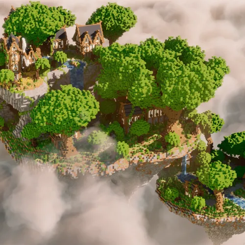 Minecraft medieval spawn hub 