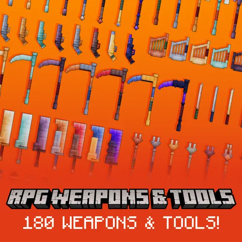 180 RPG Weapons & Tools