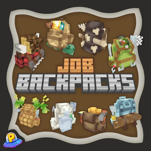 The main thumbnail for the Job Backpacks product by iPlexity.