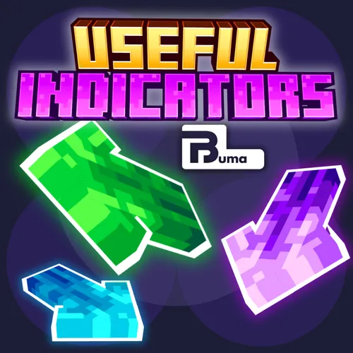 Useful indicators text, pack made by buma, green arrow, purple arrow, blue arrow