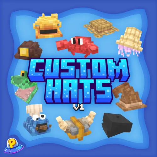 The main thumbnail for the Custom Hats v1 product by iPlexity.