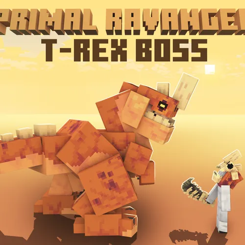 Minecraft T-rex Boss