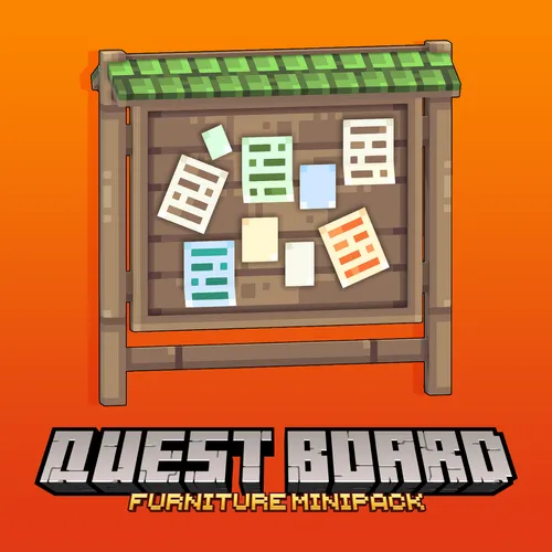 Quest board model for Minecraft: Java Edition.