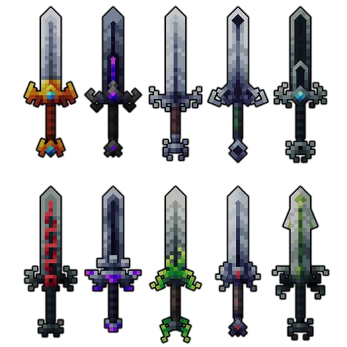 Minecraft Adventurer Swords Volume 4