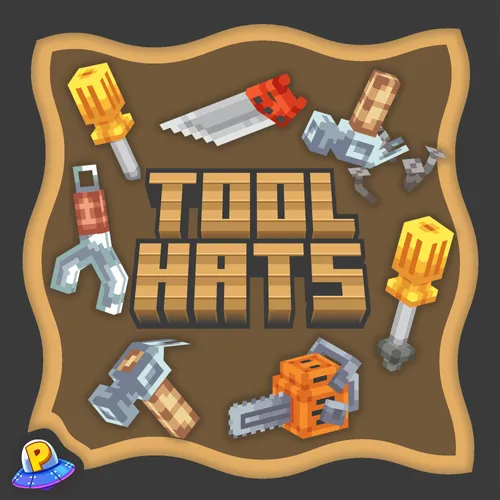 The main thumbnail for the Tool Hats product by iPlexity.