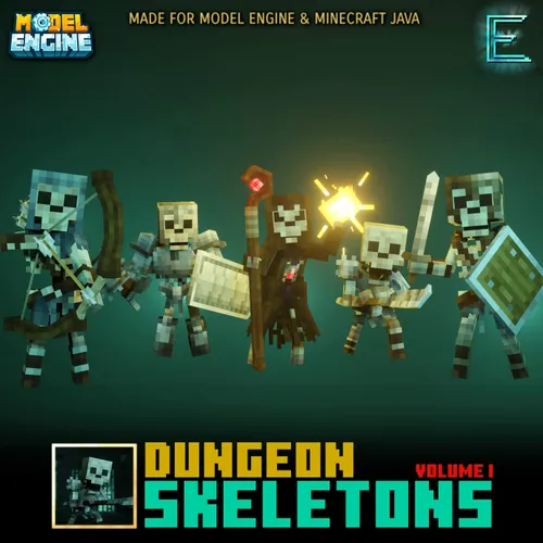 E-magination Dungeon Skeletons Minecraft