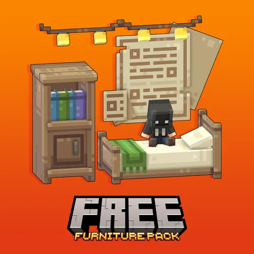 Free furniture models for Minecraft: Java Edition.
