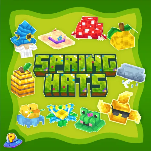 The main thumbnail for the Spring Hats 2025 product by iPlexity.