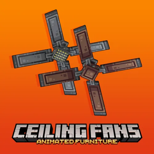 Anied ceiling fan models for Minecraft: Java Edition.