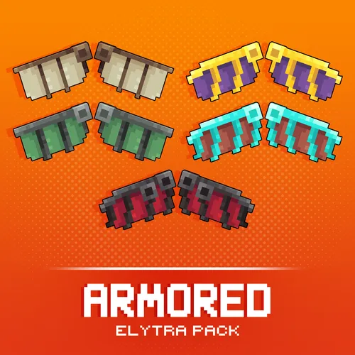 Armored elytras for Minecraft: Java Edition.