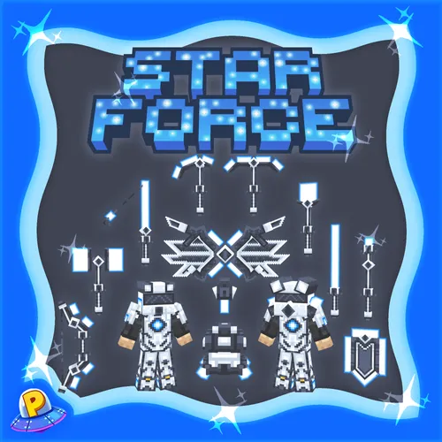 The main thumbnail for the Star Force Pack product by iPlexity.