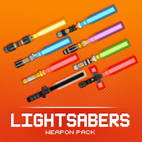 Lightsaber weapons for Minecraft: Java Edition.