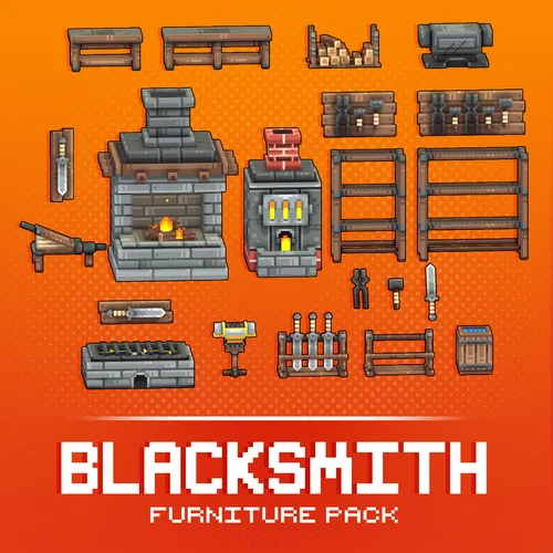 A pack of Blacksmith custom model furniture for Minecraft: Java Edition.