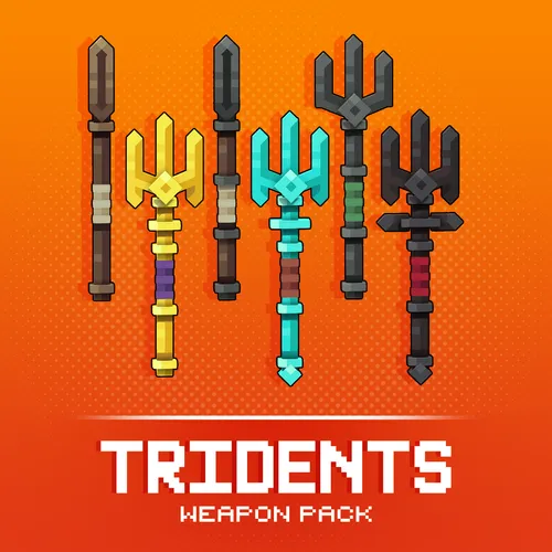Custom trident models for Minecraft: Java Edition.