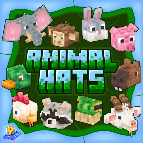 The main thumbnail for the Animal Hats product by iPlexity.