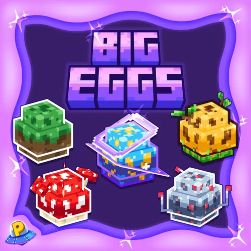 The main thumbnail for the Big Eggs product by iPlexity.